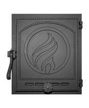 Дверца чугунная FIREWAY K414 (посадочный размер 290 х 325 мм) Дверца чугунная FIREWAY K414 (посадочный размер 290 х 325 мм)