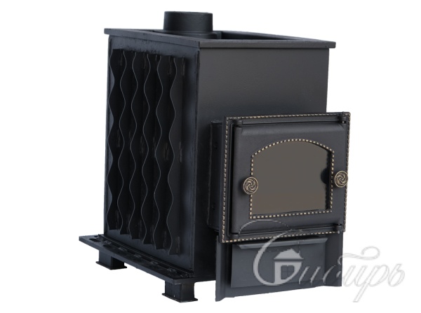 Печь-каменка СИБИРЬ-25 дверца со стеклом без выносного топливного канала Печь-каменка СИБИРЬ-25 дверца со стеклом без выносного топливного канала