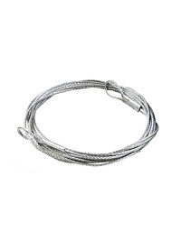 Трос для ерша с петлями стальной оцинкованный d = 2 мм, L = 7 м ВЕСЕЛЫЙ ТРУБОЧИСТ