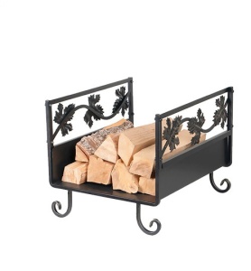 Дровница  ВЕЗУВИЙ D 320 В БРОНЗА кованая