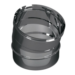 Колено 15 градусов d = 200 мм  ВУЛКАН Колено 15 градусов d = 200 мм  ВУЛКАН