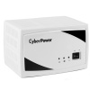 ИБП-Инвертор CyberPower SMP550EI (300 Вт 12 В) мин. 1 АКБ макс. 3 АКБ (150 А/ч), чистый синус, система AVR, ток заряда 15 А., время переключения 4 мс, возможность работы от генератора