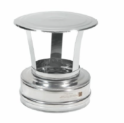 Оголовок d = 115/200 мм с зонтом (Н+Н) ТИС (430 СТАНДАРТ)