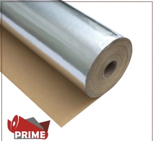 Фольга аллюминиевая (1,2 х 25 м) 30 м.кв основа бумажная DW