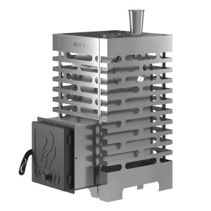 Печь-каменка ASTON 16 INOX  (14 - 18 м.куб)  (4)