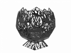 Чаша костровая КЕННЕТ ОГНЕННЫЙ ЦВЕТОК Чаша костровая КЕННЕТ ОГНЕННЫЙ ЦВЕТОК