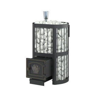 Печь-каменка  чугунная УРАГАН  СТАНДАРТ 12 дверца ДТ-3 (6 - 14 м.куб)