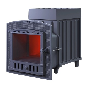 Печь-каменка чугунная ГРОЗА 18(П)2 дверца ПАНОРАМА (18 м.куб) Печь-каменка чугунная ГРОЗА 18(П)2 дверца ПАНОРАМА (18 м.куб)