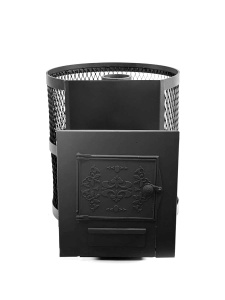 Печь-каменка КЕННЕТ Астерия 12 антрацит дверца чугунная (10 - 12  м.куб)