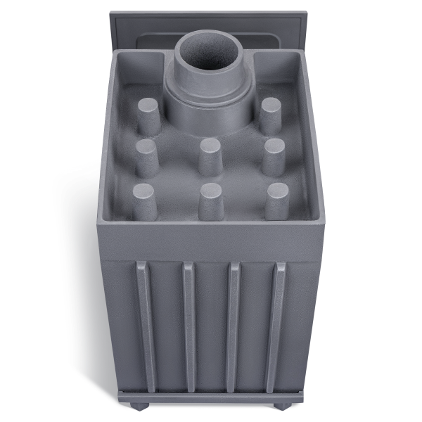 Печь-каменка чугунная ГРОЗА 18М дверца со стеклом (18 м.куб) Печь-каменка чугунная ГРОЗА 18М дверца со стеклом (18 м.куб)