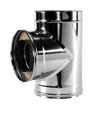 Сэндвич-тройник 90 гр. d = 115/215мм (Н+Н) ВУЛКАН  (0,8 ММ) Сэндвич-тройник 90 гр. d = 115/215мм (Н+Н) ВУЛКАН  (0,8 ММ)