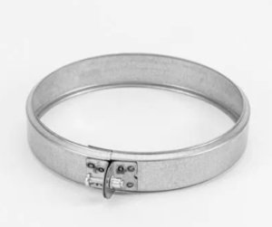 Хомут обжимной d = 310 мм НЕРЖАВЕЙКА  (GS)