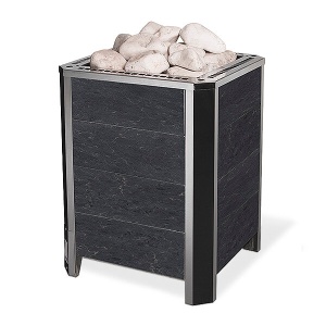 Электрокаменка ПРЕМЬЕРА М СЕРПЕНТИНИТ БАРХАТ -  9 кВт (8 - 12 м.куб.) 380В напольная без пульта