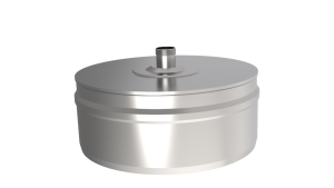 Крышка для тройника d = 150 мм с конденсатоотводом  В (GS) Крышка для тройника d = 150 мм с конденсатоотводом  В (GS)