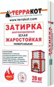 Затирка ТЕРРАКОТ жаростойкая  5кг Затирка ТЕРРАКОТ жаростойкая  5кг