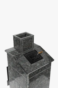 Облицовка дымохода 270 х 270 х 930/пироксенит 30 Облицовка дымохода 270 х 270 х 930/пироксенит 30