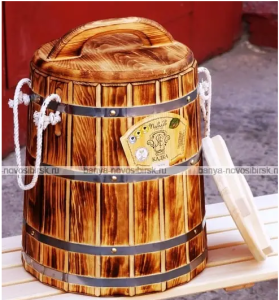 Кадка 45 л обожженная под засолку, КЕДР