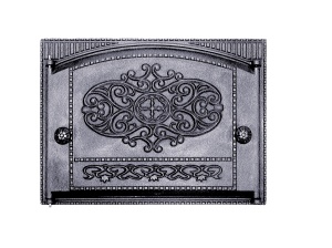 Дверца каминная ДК-2Б ЕВГЕНИЙ крашеная RLK 315  (ПР: 375 х 300 мм) ЛИТКОМ Дверца каминная ДК-2Б ЕВГЕНИЙ крашеная RLK 315  (ПР: 375 х 300 мм) ЛИТКОМ