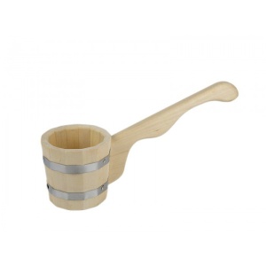 Ковш-черпак 1,5 л с горизонтальной ручкой ЛИПА