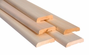 НАЛИЧНИК-ПОЛУПОЛОК ЛИПА, Сорт ЭКСТРА 70 х 15 х 1800 мм