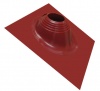Герметизирующий элемент для кровли Мастер Flash №2 (№6) угловой (d= 200 - 280 мм)  красный  (монтажная площадка - алюминий)