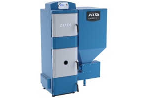 Котел отопительный пеллетный ZOTA Pellet- 40S 40 кВт (G-2