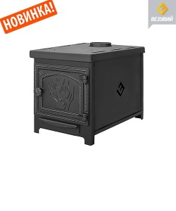 Печь отопительная ВЕЗУВИЙ ТЕРЕМОК, дверца ДТ-3 (до 70 м.куб)