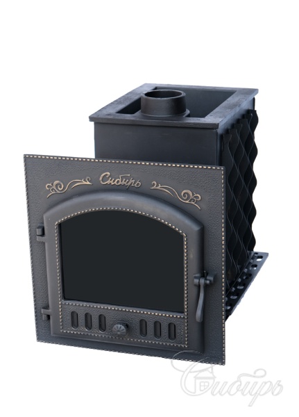 Печь-каменка СИБИРЬ-40 дверца ПАНОРАМА (700 х 700 мм) Печь-каменка СИБИРЬ-40 дверца ПАНОРАМА (700 х 700 мм)