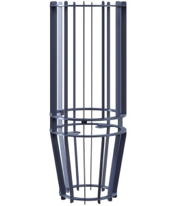 Сетка для камней АВАНГАРД/ТЮЛЬПАН 30 320 х 740 мм d=130 под шибер