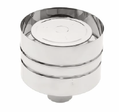 Зонтик d = 115 мм с ДЕФЛЕКТОРОМ ТИС (304 ПРЕМИУМ)