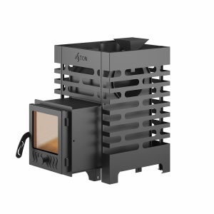 Печь-каменка ASTON 12 С со стеклянной дверцей (6 - 14 м.куб)