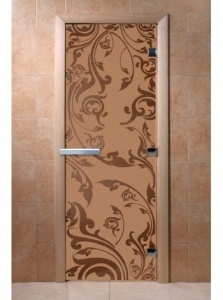 Дверь стеклянная ВЕНЕЦИЯ БРОНЗА МАТОВАЯ 700 х 1900 мм 3 петли, стекло 8 мм, коробка ОСИНА, магнит Дверь стеклянная ВЕНЕЦИЯ БРОНЗА МАТОВАЯ 700 х 1900 мм 3 петли, стекло 8 мм, коробка ОСИНА, магнит