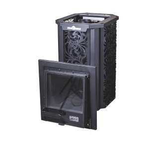 Печь-каменка HARD Саванна Панорама 30M (20 - 32 м.куб)