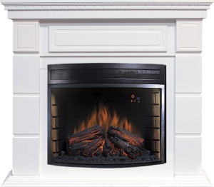 Портал Portland белый для электроочага Jupiter FX New (RoyalFlame)