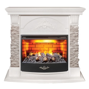 Портал Athena GR STD/EUG/24/25,5 белый дуб (WT-511) для электроочага стандартного/Eugene/24/25,5 *