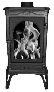 Печь отопительная ПМЧ-4С АЛЕЙ с вар. поверх. со стеклом краш. RLK 365 (ГР:441 х845 х630 мм) ЛИТКОМ