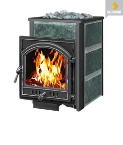 Печь-каменка  чугунная ЛЕГЕНДА 22 дверца 205  ЗМЕЕВИК (12 - 24 м.куб) 