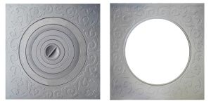 Плита П1-10А с одним отверстием для конфорок / под казан 6-22 литров (ПР:700 х 700 х 16,5 мм) ЛИТКОМ Плита П1-10А с одним отверстием для конфорок / под казан 6-22 литров (ПР:700 х 700 х 16,5 мм) ЛИТКОМ