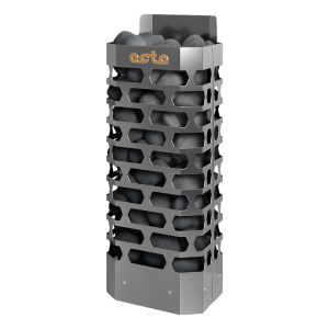 Электрокаменка ЭКМ-9 OCTA GRAY (12 - 15 м.куб) стальной окрашенный корпус,напольная, без пульта