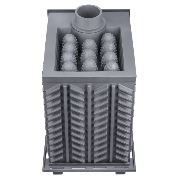 Печь-каменка чугунная GFS-ЗК 25 дверца глухая усиленная каменка (25 м.куб)