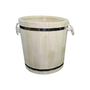 Ведро 18 л с пластиковой вставкой ЛИПА