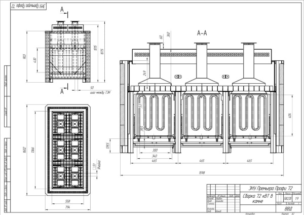 Электрокаменка ПРЕМЬЕРА ПРОФИ - 63 кВт (100 - 130 м.куб.) 380В напольная без пульта