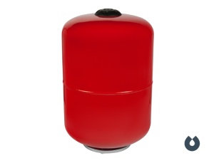 Расширительный бак UNIPUMP  8 сталь, красный G- 1