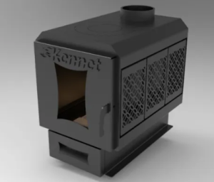 Печь отопительная КЕННЕТ ДЮЙМОВОЧКА 50 (50 м.куб.)