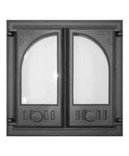 Дверца чугунная FIREWAY K501 (посадочный размер 410 х 410 мм)