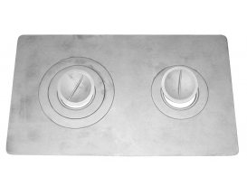 Плита П2-3 с двумя конфорками (ПР: 710 х 410 мм) БЛМЗ Плита П2-3 с двумя конфорками (ПР: 710 х 410 мм) БЛМЗ