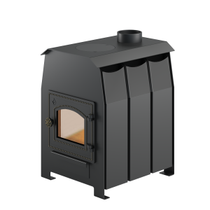 Печь отопительная ВЕЗУВИЙ КОМФОРТ 100 дверца ДТ-3С  (2)