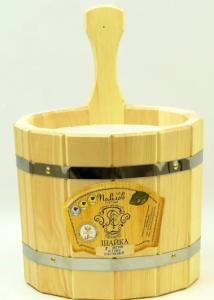 Шайка  5 л с пластиковой вставкой КЕДР