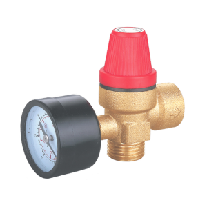 Клапан предохранительный ВхН 1/2'' 3 бар под манометр