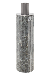 Регистр-теплообменник d = 115 мм 2,8 литров L = 1000 мм со встроенным шибером в ламелях ПИРОКСЕНИТ